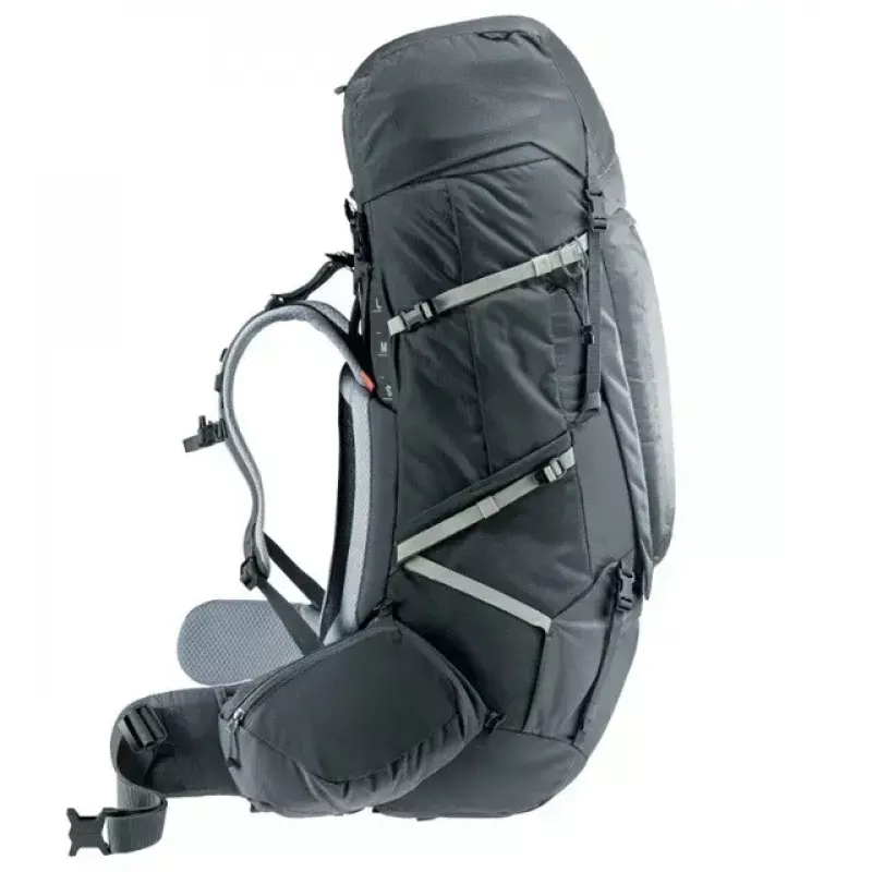 Backpack DEUTER Aircontact Pro 75+10 SL Women’s — 75+10 L, SL fit, Graphite, 2.88 kg, Nylon