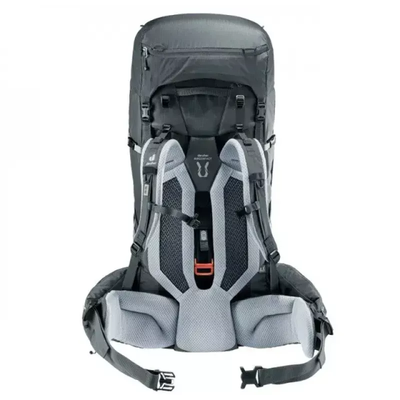 Backpack DEUTER Aircontact Pro 75+10 SL Women’s — 75+10 L, SL fit, Graphite, 2.88 kg, Nylon