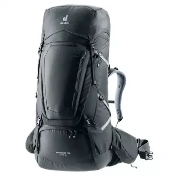 Backpack DEUTER Aircontact Pro 75+10 SL Women’s — 75+10 L, SL fit, Graphite, 2.88 kg, Nylon