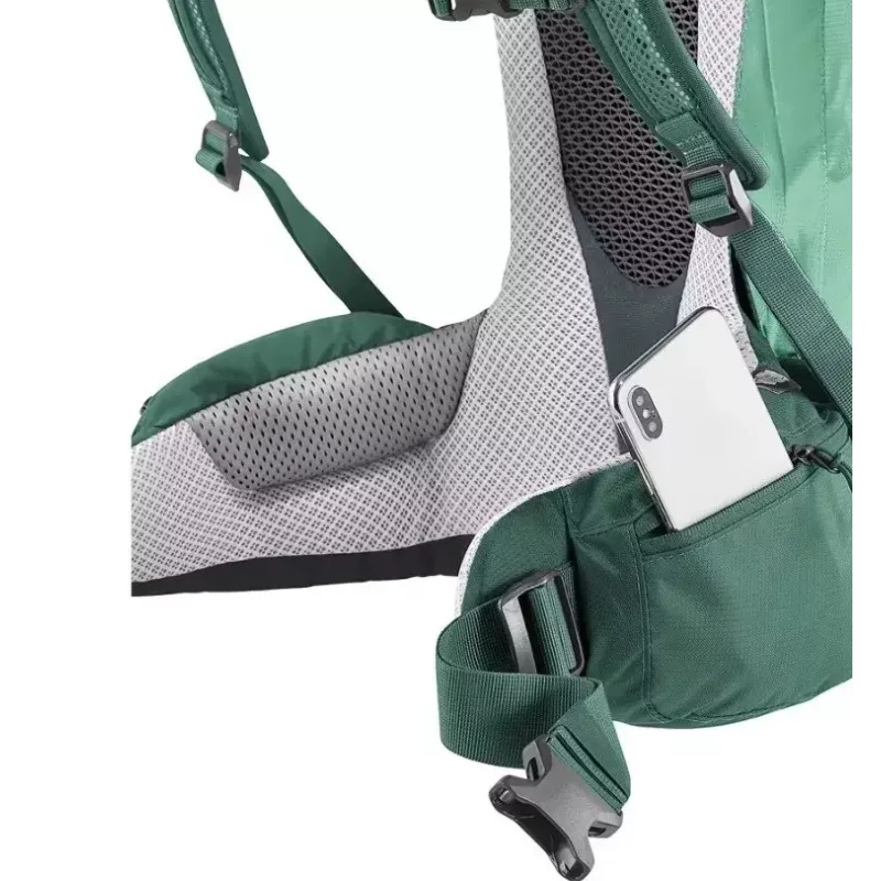 Backpack DEUTER Futura PRO 34 SL Women's hiking pack, 34 L, recycled material, green