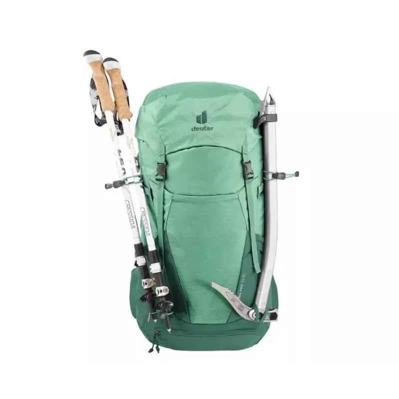 Backpack DEUTER Futura PRO 34 SL Women's hiking pack, 34 L, recycled material, green