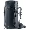 Backpack DEUTER Trail PRO 34 SL — women's hiking pack 34 L, lightweight, durable, Black