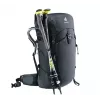 Backpack DEUTER Trail PRO 34 SL — women's hiking pack 34 L, lightweight, durable, Black