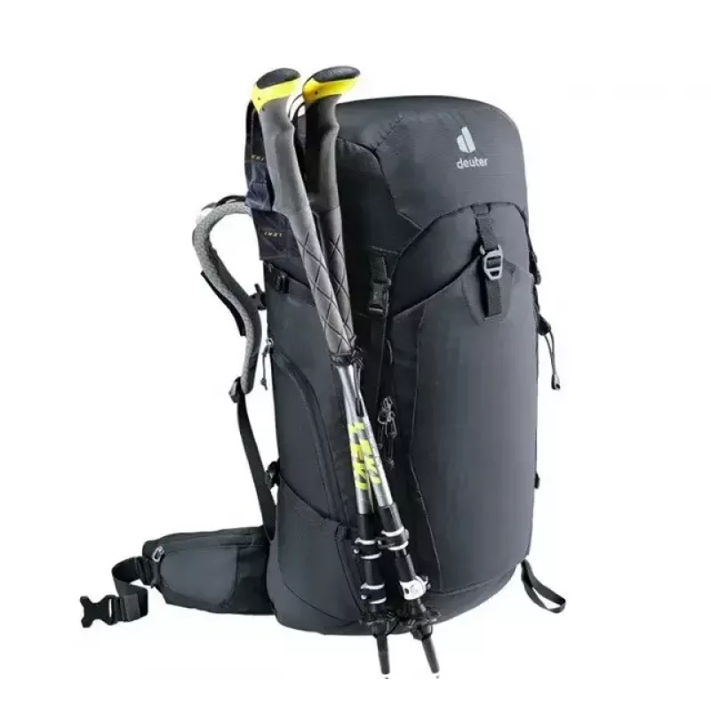 Backpack DEUTER Trail PRO 34 SL — women's hiking pack 34 L, lightweight, durable, Black