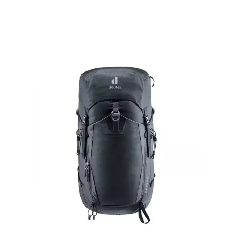 Backpack DEUTER Trail PRO 34 SL — women's hiking pack 34 L, lightweight, durable, Black