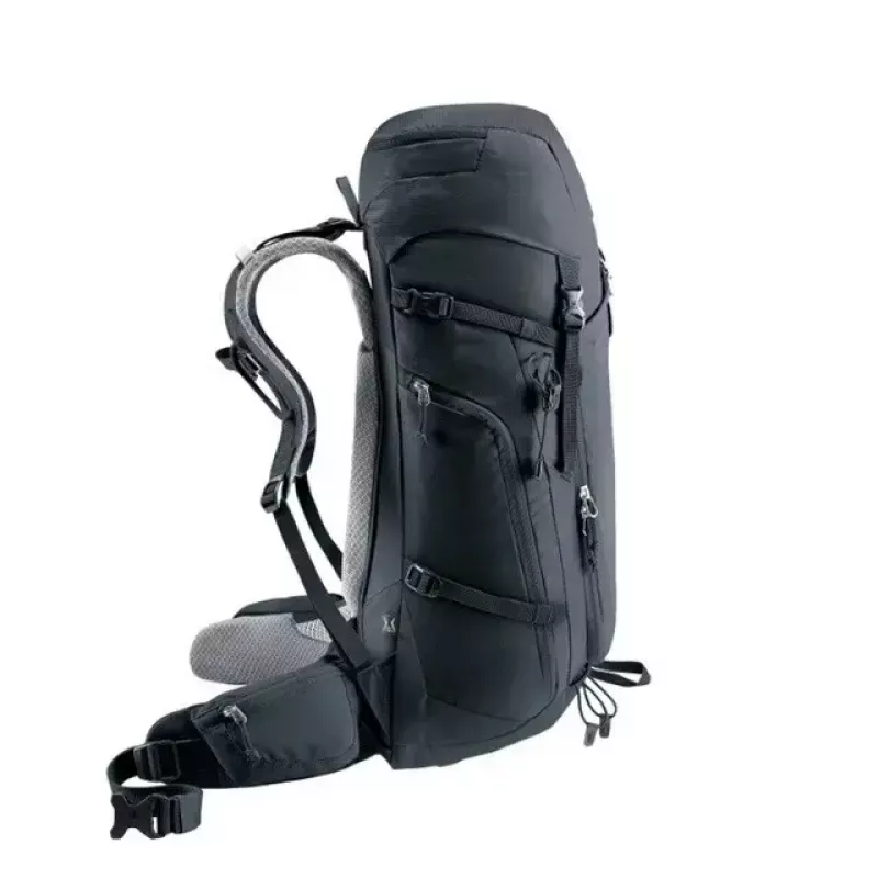 Backpack DEUTER Trail PRO 34 SL — women's hiking pack 34 L, lightweight, durable, Black