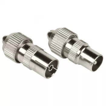 Coaxial Connector Hama 00205211 Male 2 pcs