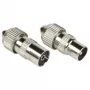 Coaxial Connector Hama 00205211 Male 2 pcs