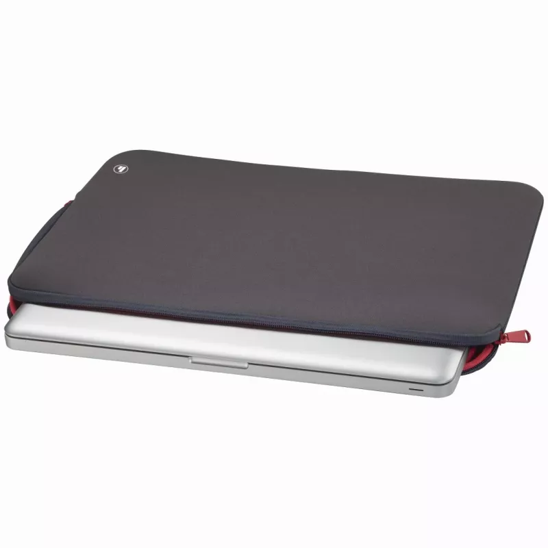 Hama Neoprene 39.6 cm (15.6 inch) Sleeve case Grey, Red