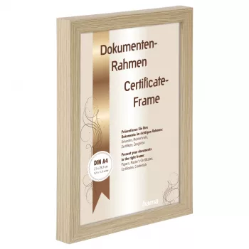 Hama Waves Single picture frame Oak