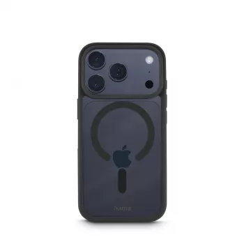 Hama Frame Protect mobile phone case 16 cm (6.3 inch) Cover Transparent, Black