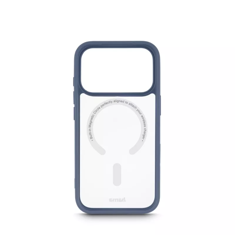 Hama Frame Protect mobile phone case 16 cm (6.3 inch) Cover Transparent, Blue