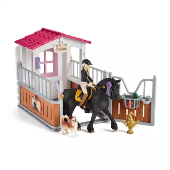 schleich HORSE CLUB Horse Box with Tori & Princess, Horse Stable, Horses, 5 yr(s), Multicolour, Plastic
