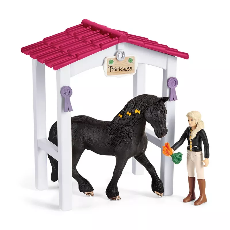 schleich HORSE CLUB Horse Box with Tori & Princess, Horse Stable, Horses, 5 yr(s), Multicolour, Plastic