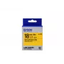 Epson Label Cartridge Pastel LK-5YBP Black/Yellow 18mm (9m)