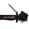 Headlamp Led Lenser H15R Core — headband LED flashlight, 2500 lm, 21700 rechargeable battery, IP67, 250 m beam, 4 power levels, aluminium, black