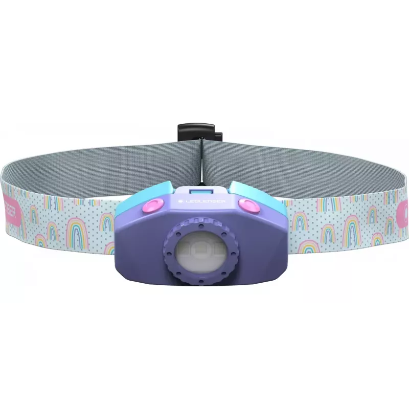 Headband flashlight Ledlenser KIDLED2 Violet White LED 5 lm