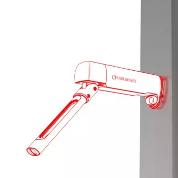 Pocket work light Ledlenser 502736 12 W LED Black