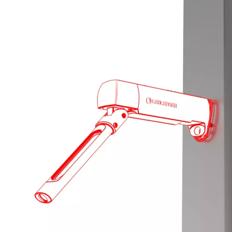 Pocket work light Ledlenser 502736 12 W LED Black