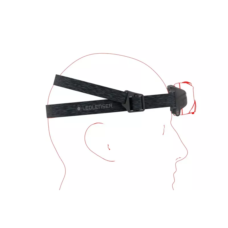 Headband flashlight Ledlenser HF6R Core 800 lm IP68 Aluminium White