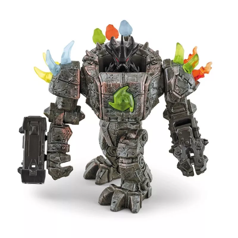 schleich ELDRADOR CREATURES Master Robot with Mini Creature Multicolour 42549