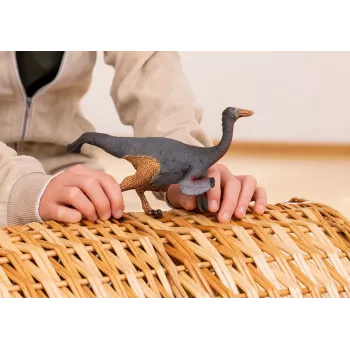 schleich Dinosaurs Gallimimus, 4 yr(s), Conquering the Earth, Dinosaurs and volcano, Brown, Grey, Red