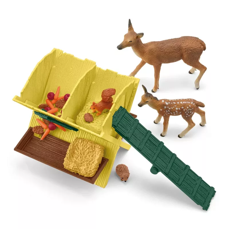 Forest Animals Set Schleich 42658S Colorful Feeding Accessories