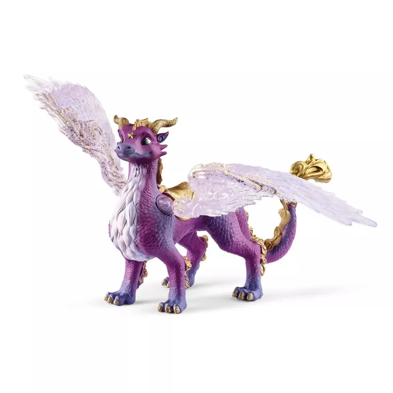 Toy Schleich BAYALA Night Sky Dragon Gold Purple 70762S