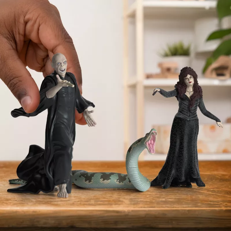 Figure set Schleich Lord Voldemort Nagini Bellatrix Lestrange Multicolour