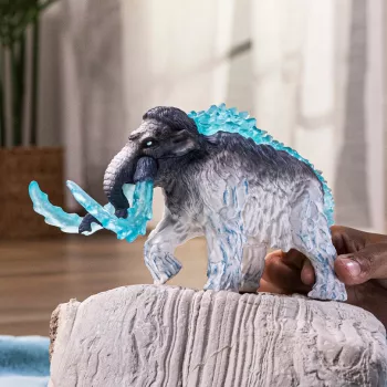 Toy figure Schleich Frost Mammoth model 70829, detailed collectible animal figurine