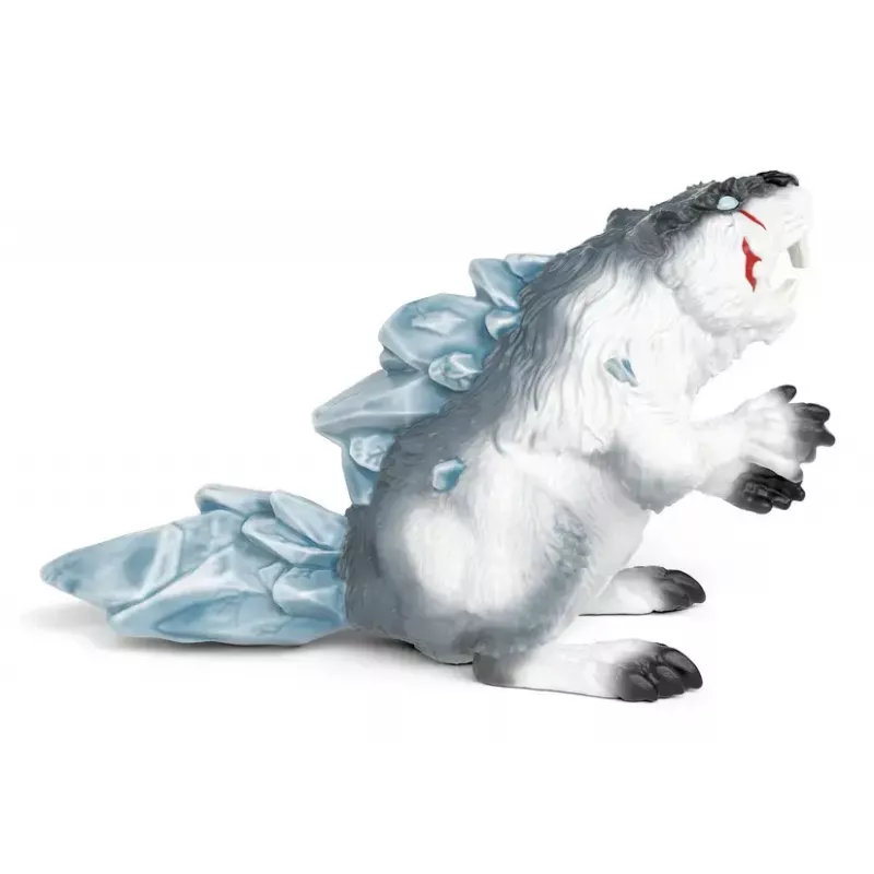 Figure Schleich ELDRADOR CREATURES Ice Rodent, collectible play figure, grey and white, for ages 7+