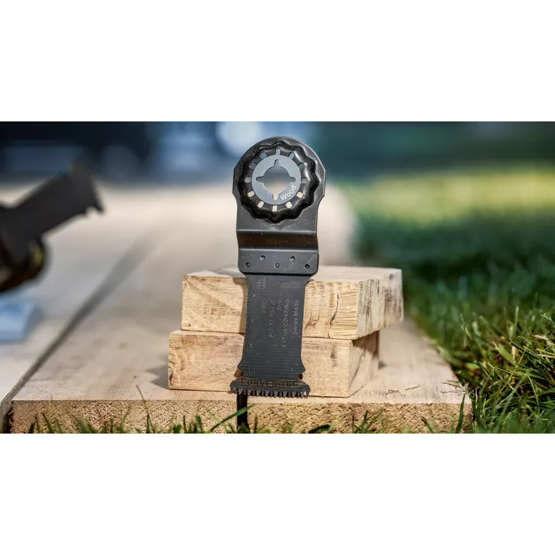 Plunge cut blade Bosch PRO AIZ 32 — 32 mm width, 50 mm depth, for abrasive wood, hardwood, plastic