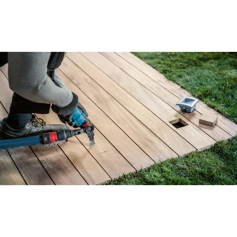 Plunge cut blade Bosch PRO AIZ 32 — 32 mm width, 50 mm depth, for abrasive wood, hardwood, plastic