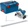 Bosch GKS 55+ GCE + FSN 1400 16.5 cm Black, Blue 4700 RPM 1350 W