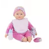 Doll Simba‑Dickie Corolle 9000150050, interactive toddler doll, 42 cm height, AA battery, pink