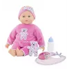Doll Simba‑Dickie Corolle 9000150050, interactive toddler doll, 42 cm height, AA battery, pink