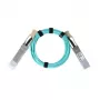 AOC InfiniBand / fibre optic cable BlueOptics P08228-001-BO, QSFP56–QSFP56, 3 m, cyan