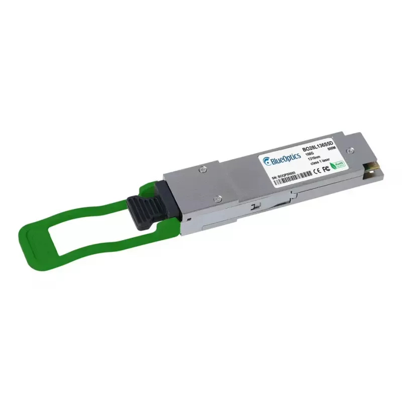 BlueOptics QSFP28 Transceiver S3N88A-BO — 100GBASE-DR, LC-Duplex, Singlemode 1310nm, PAM4, 500m, DDM/DOM