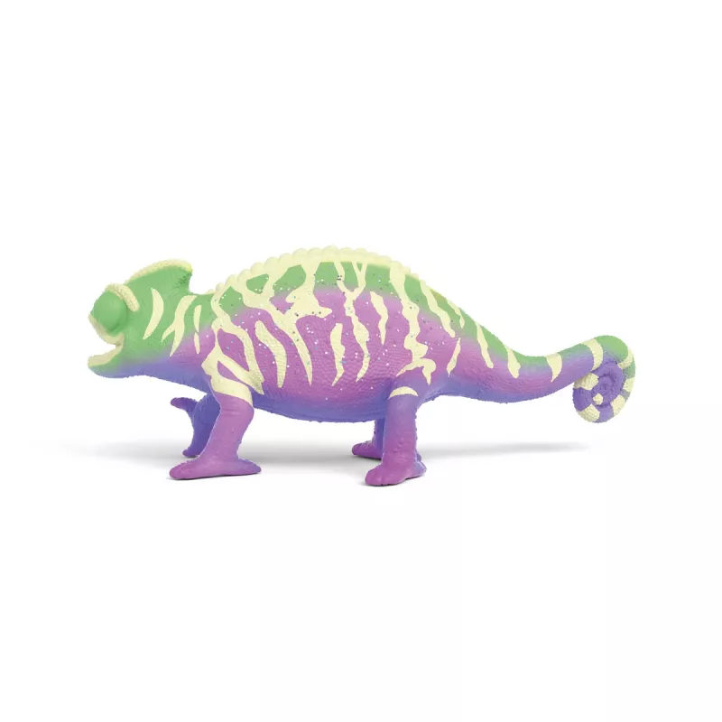 schleich Caspar the chameleon in rainbow colors, 3 yr(s), Multicolour, Plastic