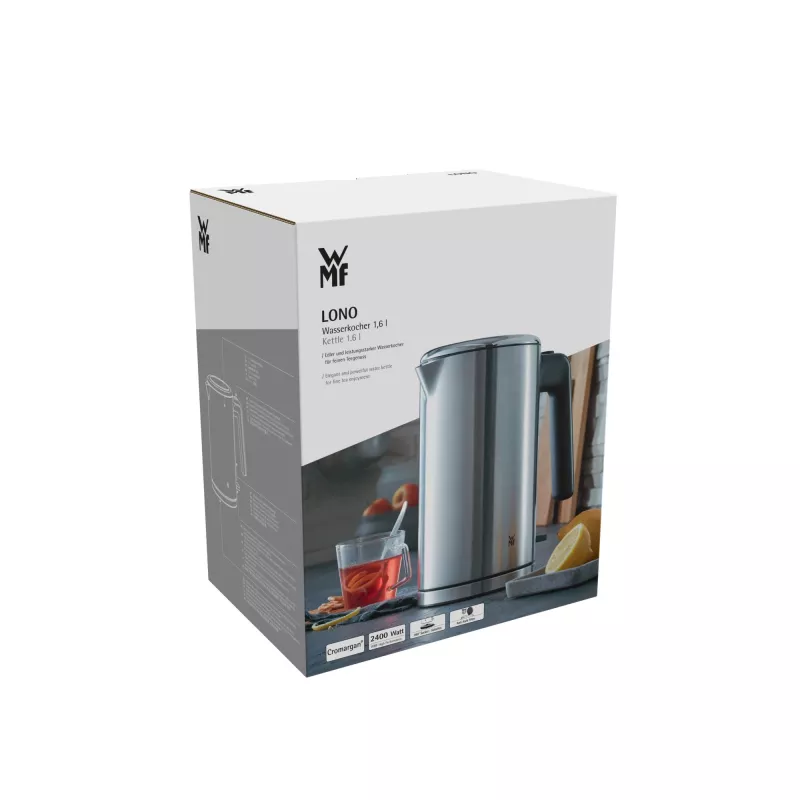 WMF Lono 0413130011 electric kettle 1.6 L 2400 W Stainless steel