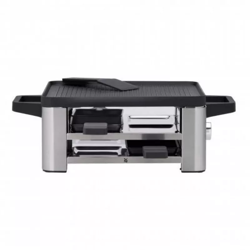 WMF 61.3024.5155 raclette grill 4 person(s) Black, Stainless steel