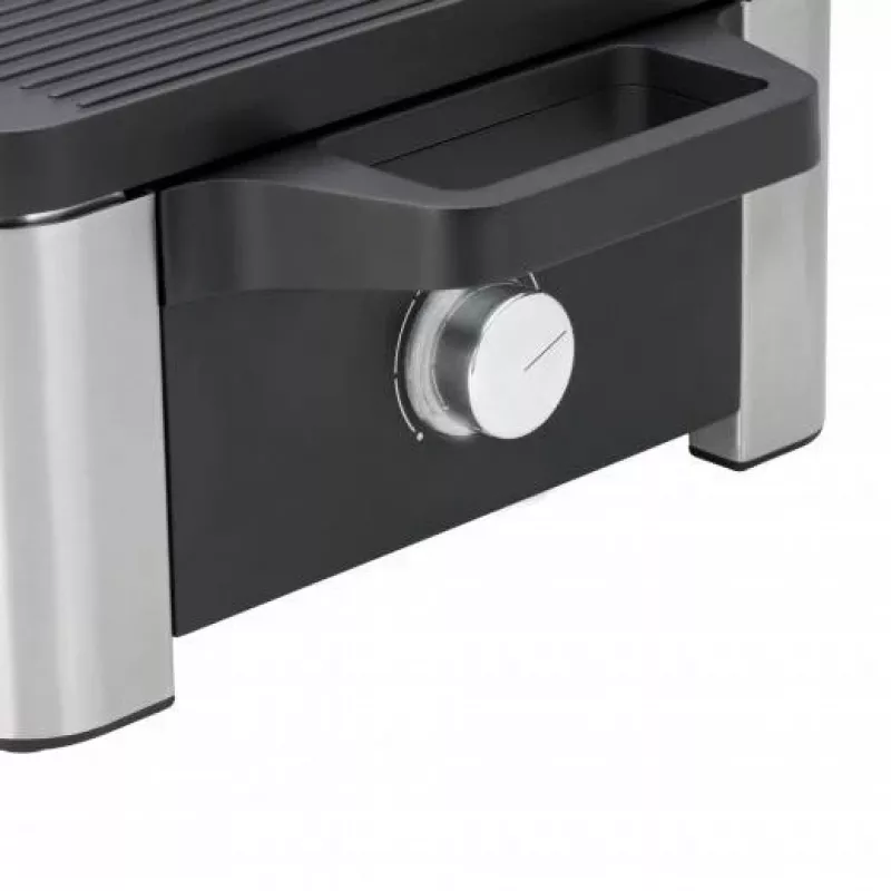 WMF 61.3024.5155 raclette grill 4 person(s) Black, Stainless steel