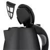 WMF Stelio 0413020072 electric kettle 1.7 L 2400 W Black
