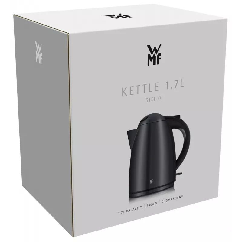 WMF Stelio 0413020072 electric kettle 1.7 L 2400 W Black