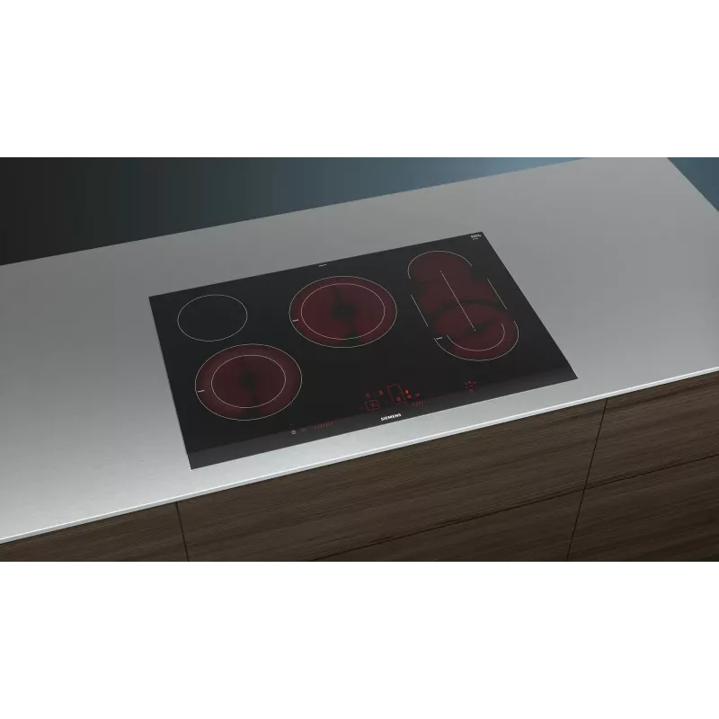 Siemens ET875LMP1D hob Black Built-in Ceramic hob 5 zone(s)