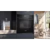 Siemens HR776G1B1 oven 71 L 3600 W Black, Stainless steel