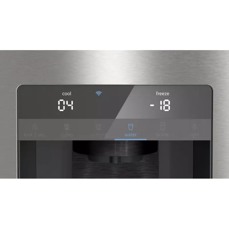Siemens KF96DPPEA side-by-side refrigerator Freestanding 574 L Stainless steel