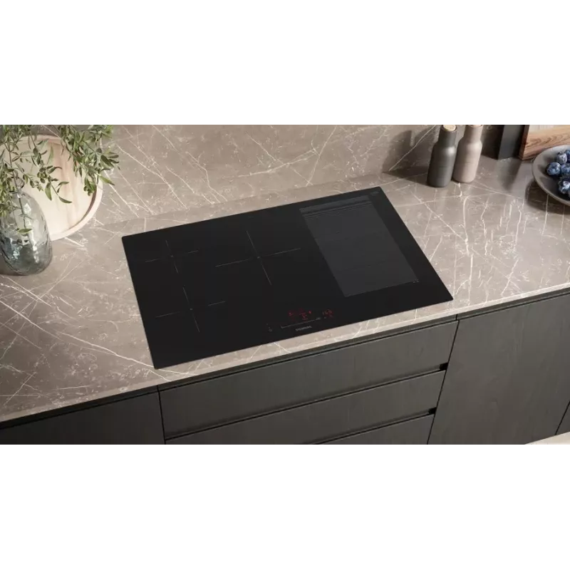 Siemens EX801HVC1E hob Black Built-in 80 cm Zone induction hob 4 zone(s)