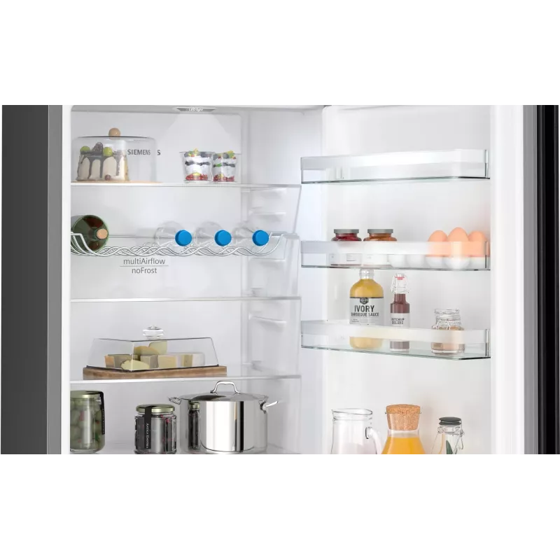 Siemens iQ300 KG39NXXBF fridge-freezer Freestanding 363 L Stainless steel