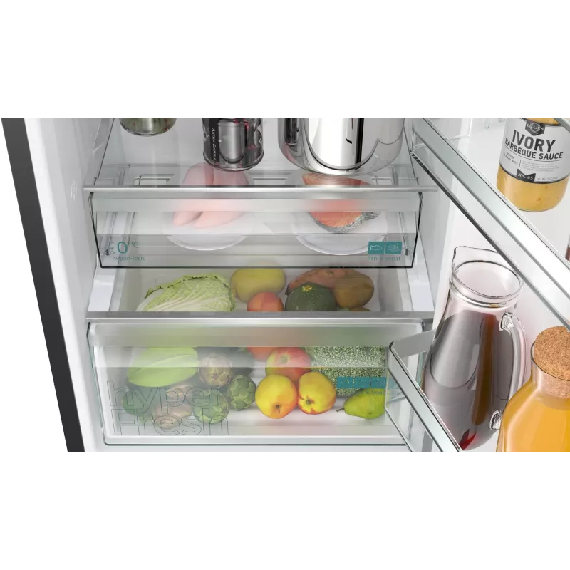 Siemens iQ300 KG39NXXBF fridge-freezer Freestanding 363 L Stainless steel